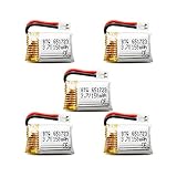 BTG 3.7V 150mAh Lipo Battery for JJRC H36 Eachine E010 Mini UFO Quadcopter Drone-pack of 5