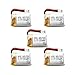 BTG 3.7V 150mAh Lipo Battery for JJRC H36 Eachine E010 Mini UFO Quadcopter Drone-pack of 5