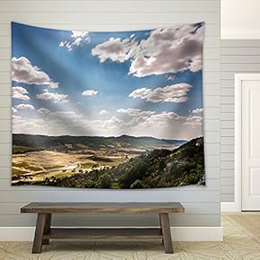 Spain Landscapes - Fabric Wall Tapestry Home Decor - 51x60 inches