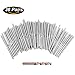 CKE Upgraded 72 Pack Stainless Steel Right&Left Handed Thread Swage Lag Screws for 1/8 inch Cable Railing Kit, Decking Railing Hardware, DIY Baluster Kit