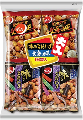【Amazon.co.jp限定】でん六 大入16袋ペアバッグ 2袋商品画像