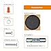LEPOWER 3000LM Dusk to Dawn LED Security Light, 28W Flood Lights with Photocell, 5500K White Light, IP65 Waterproof, 2 Adjustable Heads Exterior Outdoor Security Lights for Garage, Backyard (White)
