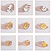 ANMAGO Squishies Slow Rising Squishy Toys 20pcs Random Jumbo Medium Mini Kawaii Squishies Panda, Buns & Cake Squishies, Phone Straps (20 pcs)