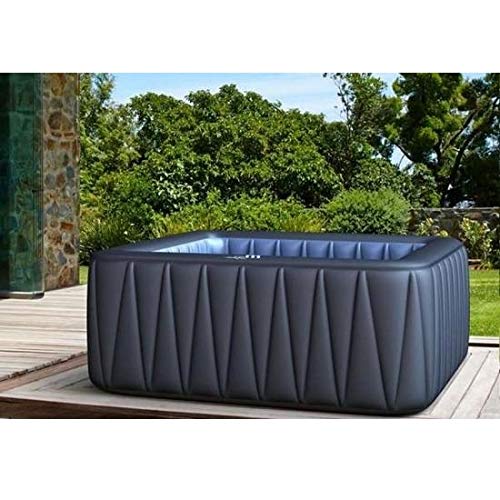 Bagno Italia Mini-Pool für Whirlpool, 185 cm, 5 6 Sitzplätze, mit 132 Düsen, für Spa, Entspannung, Garten