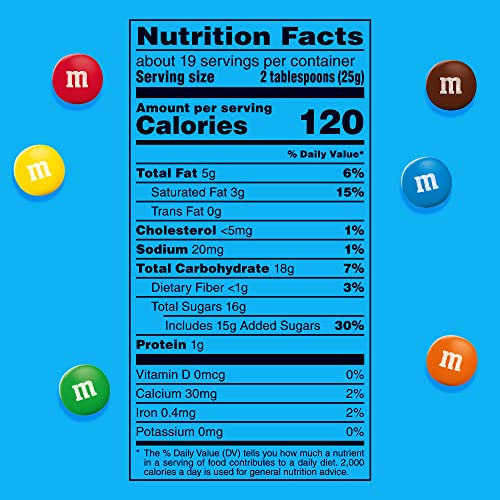 M&M'S Minis Milk Chocolate Candy, Family Size, 16.9 oz Resealable Bulk