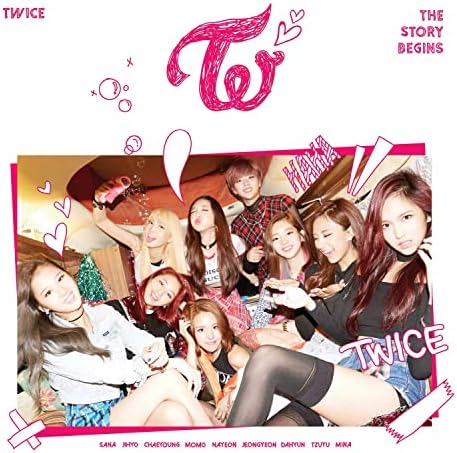 TWICE - TWICE - [ THE STORY BEGINS ] 1st Mini Album CD +