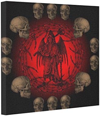 Butter Tisse Gallery Wrapped Canvas Grim Reaper Bone Collection Photo Canvases
