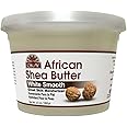 OKAY SHEA BUTTER JAR WHITE 13oz weight (16oz jar size)
