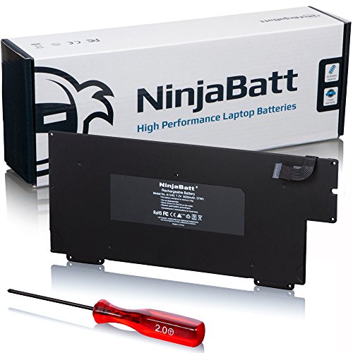 NinjaBatt Laptop Battery for Apple MacBook Air 13 inch A1237 A1304 A1245 (Early/Late 2008 Mid 2009) MC503LL/A MB003LL/A MB003LL/A MC504LL/A - Premium quality High performance [Li-Polymer/34Wh/7.4v]