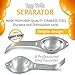Delightly Egg Yolk White Separator Stainless Steel Dishwasher Safe A Chef Favorite