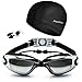 Swim Goggles On Amazon - 2017 Atelic Best Swimming Goggles Swim Cap Set Non Leaking - Adjustable for Men Women Youth Kids - UV Protection Anti Shatter Clear Vision Anti Fog Lenses