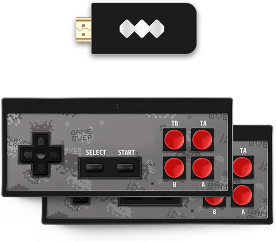Friendgo Retro Handheld Console,The Retro Handheld Stick USB Wireless Handheld for TV Video Game Durable Video Game Controller,Plug-and-Play-tv-Games