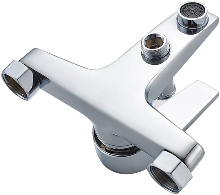 Vinteky Modern Chrome Bathroom Single Lever Bath Shower Mixer Kit Tap ...