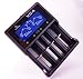 XTAR VC4 Li-ion/Ni-MH LCD Display Battery Charger with ALLMAYBE CU6 60W 6 Port USB Charger
