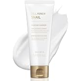 MISSHA Cell Renew Snail Foaming Cleanser Korean Face Wash 3.38 oz | Mucin-powered lather helps rinse away buildup, support hydration and elasticity, and leave a refreshed glow.