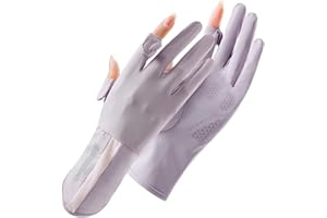 SUJAYU UV Protection Driving Gloves for Women - Full Finger Sun Protection UV Light Gloves for Cycling and Outdoor Activities