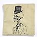 Rumas Skull Pillow Case Sofa Waist Throw Cushion Cover Home Decor