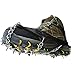 EONPOW 12 Teeth Claws Crampons Non-slip Shoes Cover Stainless Steel Chain Outdoor Ski Ice Snow Hiking Climbing