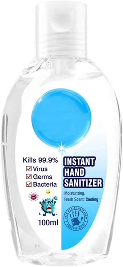 100ml Hand Sanitizer,Wash Free Clean Hand Gel,No Clean Waterless Hand Gel,Hand Cleaner Hand Wash Spray Yotaini