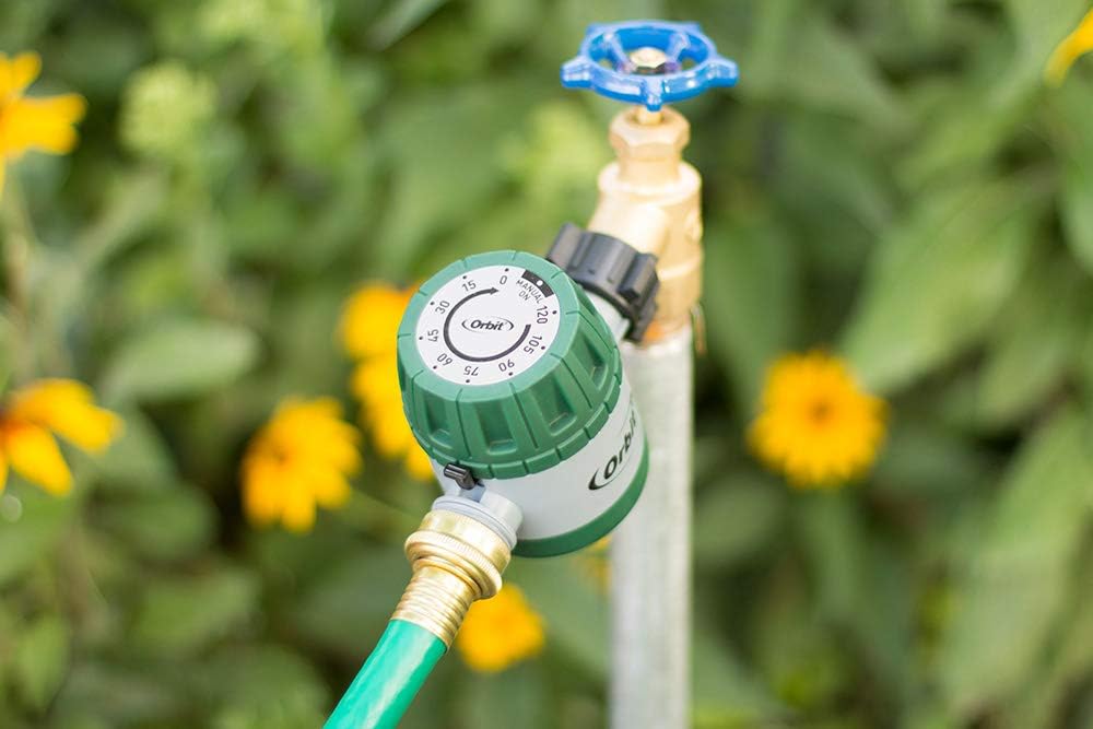 Orbit 62034 Mechanical Watering Hose Timer, Colors may vary : Hose Timer : Garden & Outdoor
