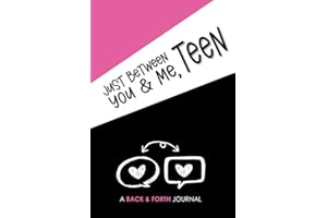 Just Between You & Me, Teen: A Back and Forth Journal Between a Grown-Up & their Teen: Pink