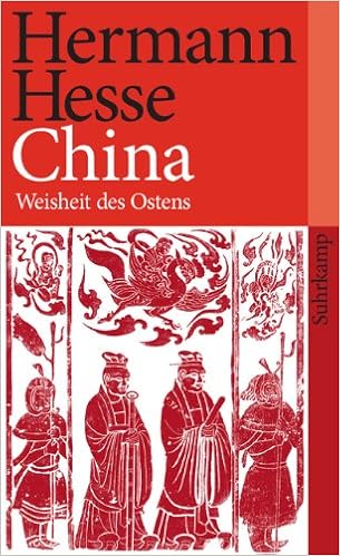 China Weisheit Des Ostens Suhrkamp Taschenbuch Amazon De Michels Volker Hesse Hermann Michels Volker Bucher