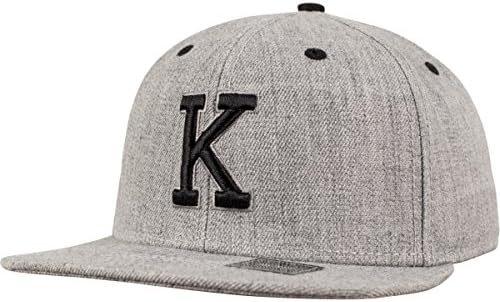 MSTRDS Letter Snapback K ht.grey/L