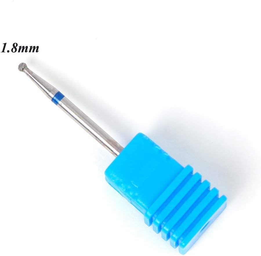 1pcs Diamond Nail Drill Machine Bit Ball Cuticle Clean Burr Rotary Milling for Electric Cutter Manicure Nail Art Tool JIJG01-05 JG01