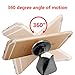 LP Magnetic Car Mount, 360 Degrees Universal Magnetic Car Mount Holder (Black)
