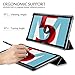 IVSO Huawei MediaPad M5 10.8 inch Tablet Case -Ultra Lightweight Slim Smart Cover Case for Huawei MediaPad M5 10.8 inch Tablet (Black)