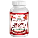 Activa Naturals Blood Pressure Health Supplement - Advanced Natural & Herbal 90 Vegetarian Capsules with Garlic, Hawthorn, Hibiscus, Juniper & Buchu Leaf Herbs