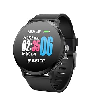 Amazon.com: ALXDR V11 Smart Watch IP67 Waterproof Tempered ...