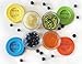 Glass Baby Food Storage Containers - Set contains 2 Small Reusable 8oz Jars with Airtight Lids - Safely Freeze your Homemade Baby Food