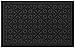 Premium Welcome Mat for Clean Entryways - Non-Slip Indoor Door Mat - Traps Dirt, Grass, and Snow - Stylish Design - 27x17.5 Inches - Black