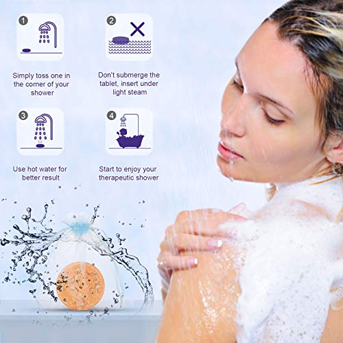 Peradix Shower Steamers - Mothers Day Gifts for Mom - [8X] Shower Bombs for Aromatherapy and Stress Relief - Great Birthday Gifts for Women Who Have Everything, Unique Gift for Women