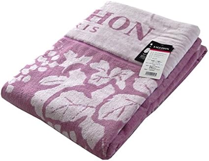 Amazon Co Jp 夏物 西川リビング タオルケット Fauchon プレミアムタオルケット 140 190cm シングル お昼寝ケット 洗える ピンク ホーム キッチン