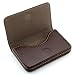 Partstock(TM) Flip Style Leather Business Name Card Wallet/Holder 25 Cards Case 4L x 2.8W inches with Magnetic Shut.(Brown)
