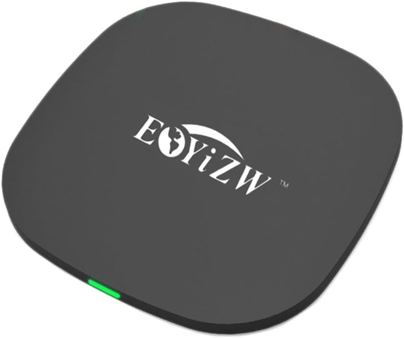 QI Wireless Charger, EOYIZW Fast Charging Base, Cordless Charging Stand Rapid Charger Pad for iPhone X, iPhone 8/8 Plus， Galaxy S9/S8/S7 Plus, Support iOS & Android Phone