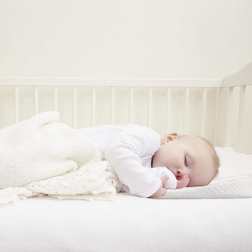 Ameublement Et Decoration Oreillers Et Coussins Voxloud Com Housse Amovible Impermeable Blanc Universel 100 Coton Pour Matelas Bebe Et Sommeil Lijumn Oreiller Pour Bebe Anti Reflux Plan Incline Pour Lit