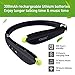 Bluetooth Headset, GRDE Wireless Bluetooth 4.1 Headphones with Retractable in-Ear Earbuds Noise Cancelling Stereo Earphones with Microphone Compatible for Samsung Cell Phones