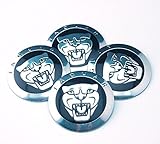4pcs D015 56.5mm Emblem Badge Sticker Wheel Hub Caps Center Cover JAGUAR XF XJ XJS XK S-TYPE X-TYPE