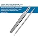 Blackhead Remover Extractor Removal Tool Tweezers Kit, Blemish Pimple Comedone Acne Whitehead Remover Removal Tool Set, 2 PCS