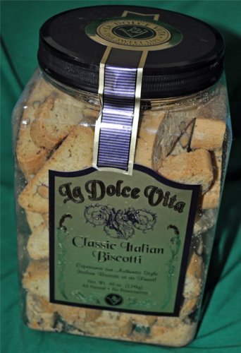 La Dolce Vita Classic Italian Biscotti NET WT 40 OZ (1.14 Kg) by La Dolce Vita [Foods]