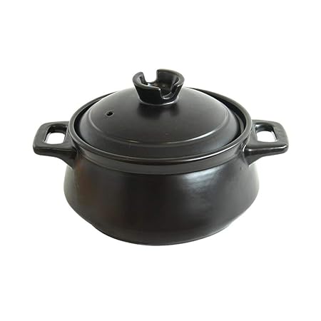 Cerámica plato redondo cazuela / olla de barro / Pot de tierra ...