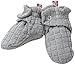Zutano Unisex-Baby Newborn Waffle Cozie Fleece Bootie