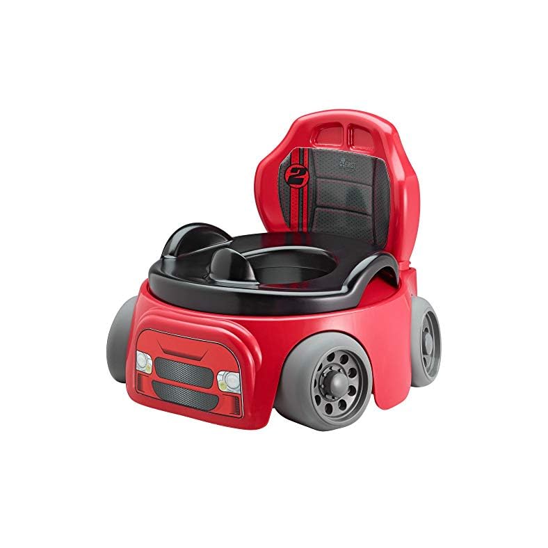 The First Years Training Wheels Racer Potty System | Easy to Clean and Easy to Use Potty Training Seat