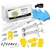 Ez's Hydraulic Mineral/ DOT 2 in 1 Brake Bleed Kit for Full Series of Shimano/ Avid Tektro Magura Formula Hayes - Fluid Not Included