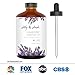 Lily & Lacey XL Lavender Essential Oil (4 oz) w/Glass Dropper - 100% Pure & Natural Therapeutic Grade Aromatherapy Oil | Clean & Relieve Cuts & Burns, Eliminate Headaches, Soothe Bug Bites