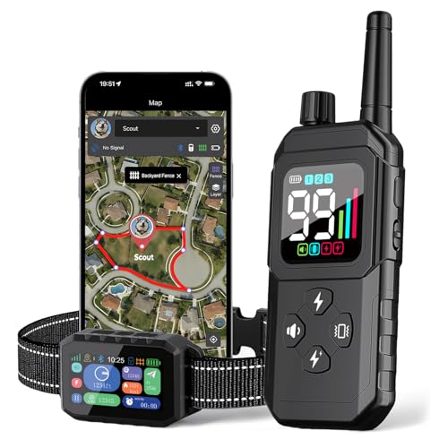 RAINLEOTI GPS Wireless Dog Fence