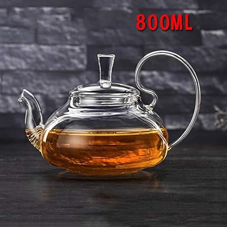 Amazon 耐熱ガラス ティーセット 濾過 ガラス 家庭用 ティーポット ガラスポット 紅茶 緑茶ポット おしゃれ ティーポット オンライン通販